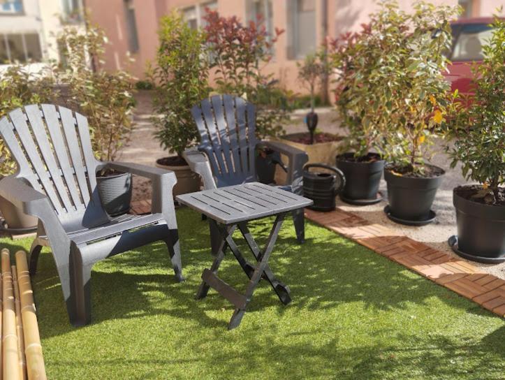 Maison De Village Appartement Rdc Avec Terrasse Gy Екстер'єр фото